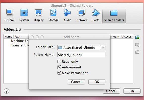 virtual machine shared folder virtual machine shared folder