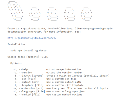 Docco - A Node.js powered JavaScript Documentation Generator - Coding ...