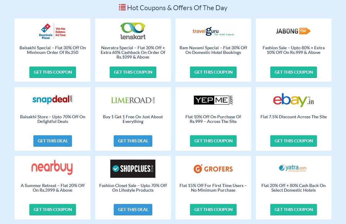 Website REVIEW Shop Latest Online Shopping Coupons