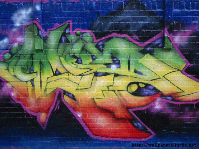 graffiti de letras