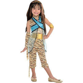 Monster High Party City Cleo de Nile Outfit Small Child Costume