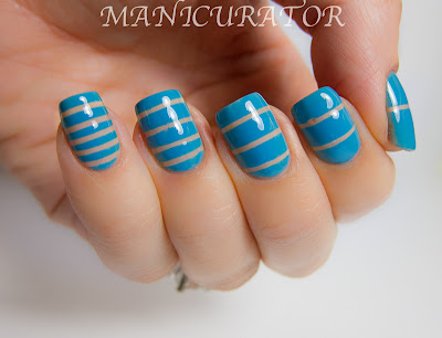 Abstract Nail Art Challenge - Stripes