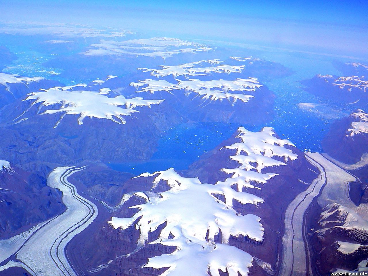 Stonehenge and the Ice Age: Plateau ice caps, Greenland