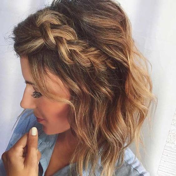 Easy Holiday Hairstyles Medium Length Hair Kizifashion