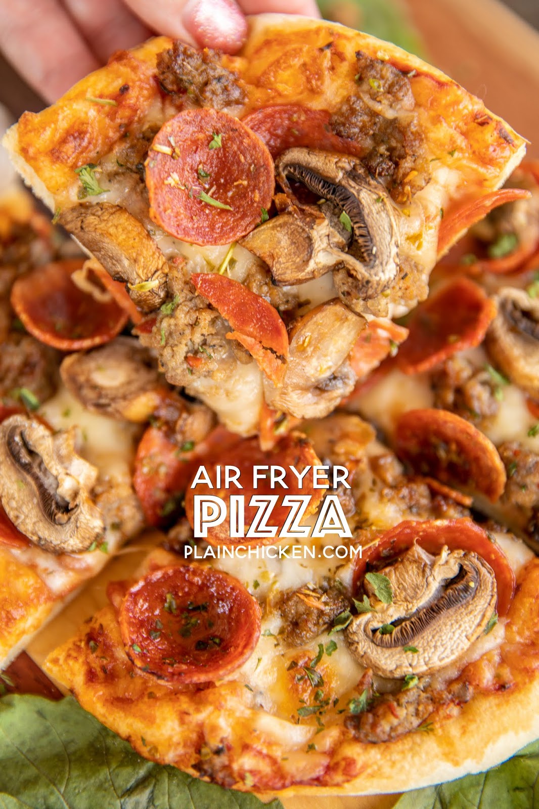 Air Fryer Pizza Plain Chicken®