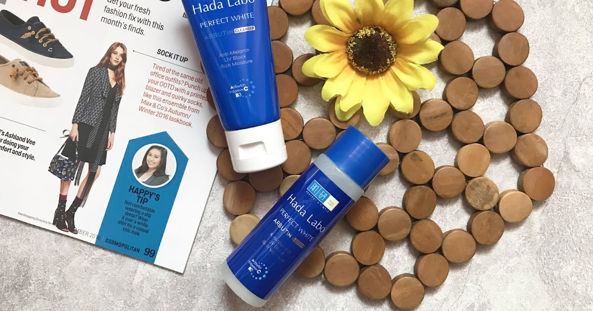 hada labo perfect white cleanser