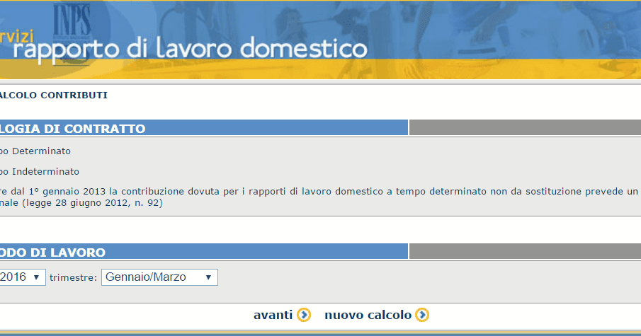 calcolo contributi inps dipendenti calcolo contributi inps dipendenti