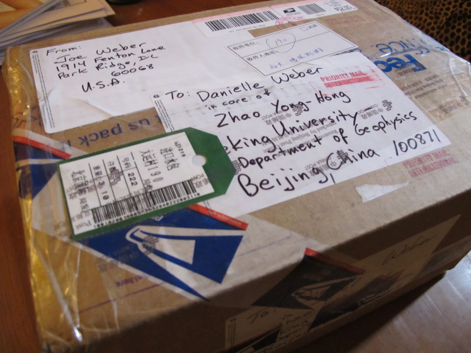 While I Orient Myself