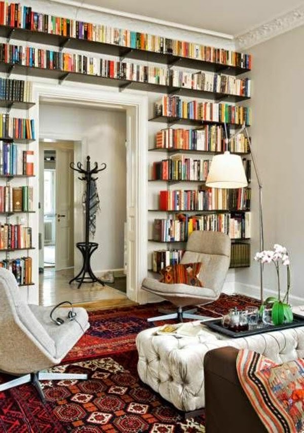 Practical bookcase for home