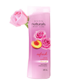 AVON Naturals Rose and Peach Whitening Shower Gel_ MRP 249 AVON Naturals Rose and Peach Whitening Shower Gel_ MRP 249
