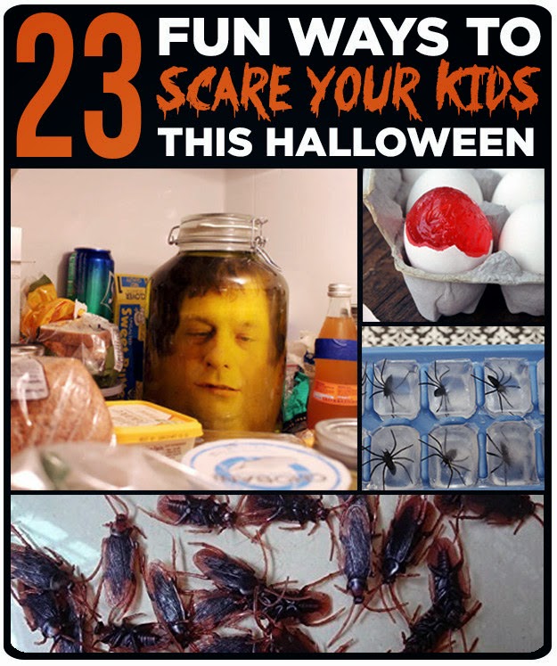 23 Fun Ways To Scare Your Kids This Halloween