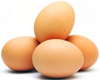 Huevos Foto de cuatro huevos