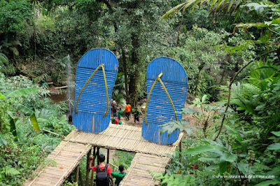 Sandal jepit anti jomblo welo river Petung Sandal jepit anti jomblo welo river Petung