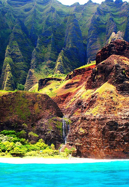 Napali Cliffs, Kauai, Hawaii