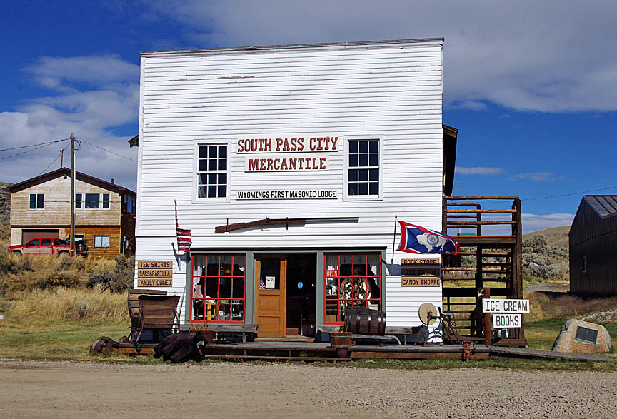 High Kountry Airedales Pack Visit to South Pass City