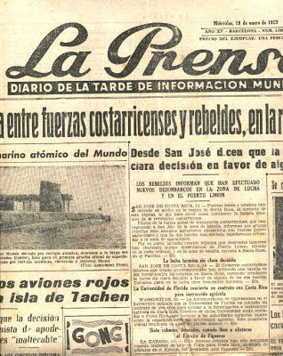 En la Prensa de Aquel Día: LA PRENSA (1941-1979)