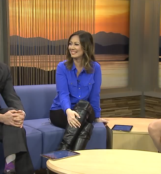 THE APPRECIATION OF BOOTED NEWS WOMEN BLOG FLASHBACK FRIDAY TO Q13'S JAMIE TOMPKINS' FANTASTIC