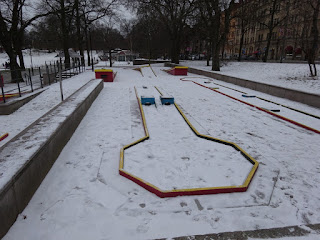 Bangolf Vasaparken in Vasastan, Stockholm