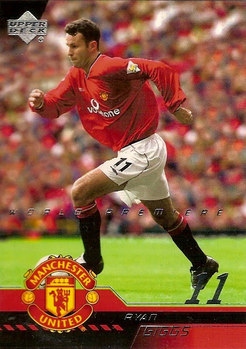Upper Deck Legends of Old Trafford de Manchester United 2001 Completo Chase Juego De 14