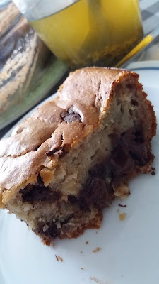 Gâteau moelleux chocolat-banane ;Gâteau moelleux chocolat-banane