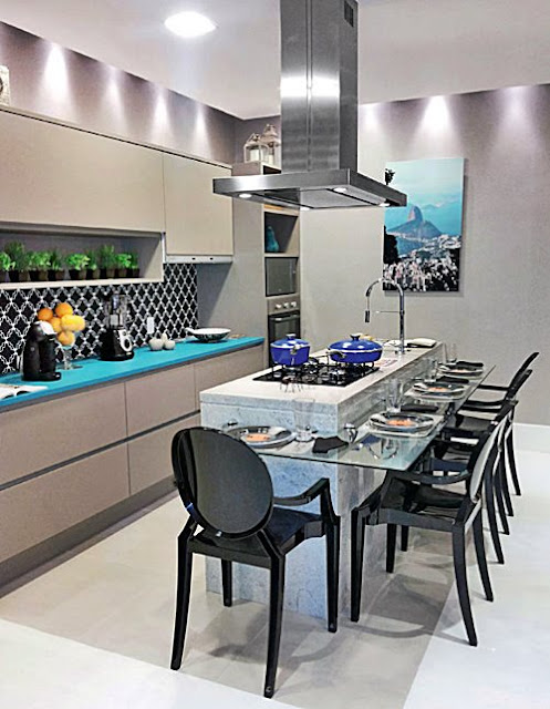 10 Cozinhas cinza! Jeito de Casa Blog de Decoração # Bancada Cozinha Retratil 10 Cozinhas cinza! Jeito de Casa Blog de Decoração # Bancada Cozinha Retratil