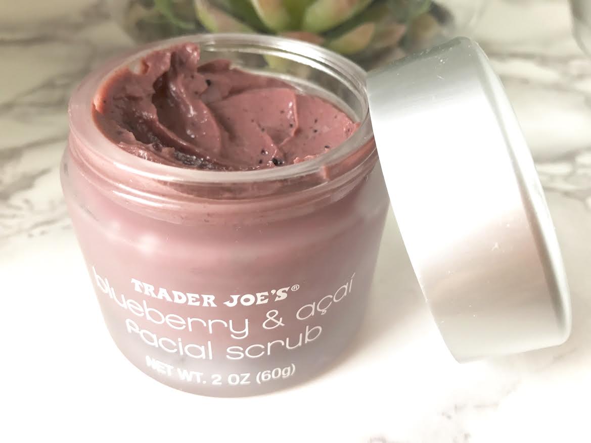 Trader Joe's Blueberry Acai Facial Scrub Review The Style Jeenies