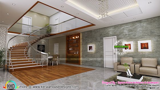 Staircase interior Staircase interior