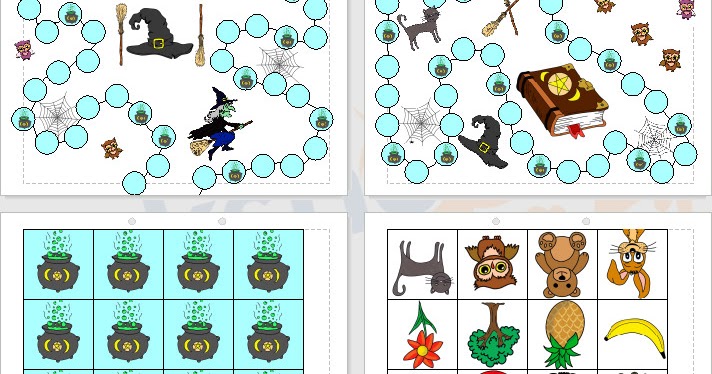 Herr Sonderbar: Lern-Spiel: Das Hexen-ABC (Hexen in der Walpurgisnacht)