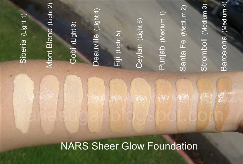 beauty&the bitches Review NARS Sheer Glow Liquid Foundation