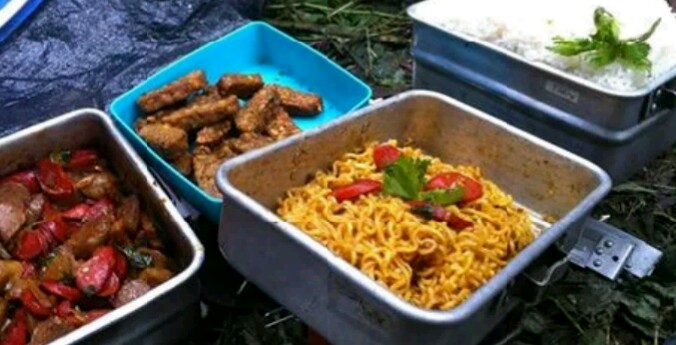 MENU MAKAN DI PENDAKIAN