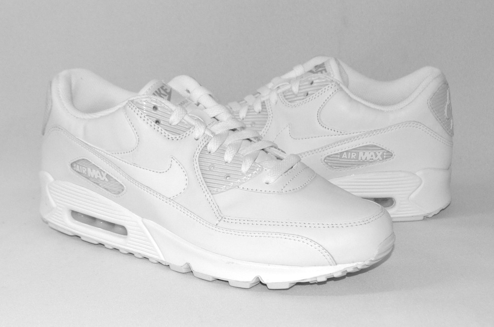 CC: Air Max 90 Leather "White Leather" 302519-113
