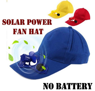 solar powered fan cap ireland usa india uk uae canada