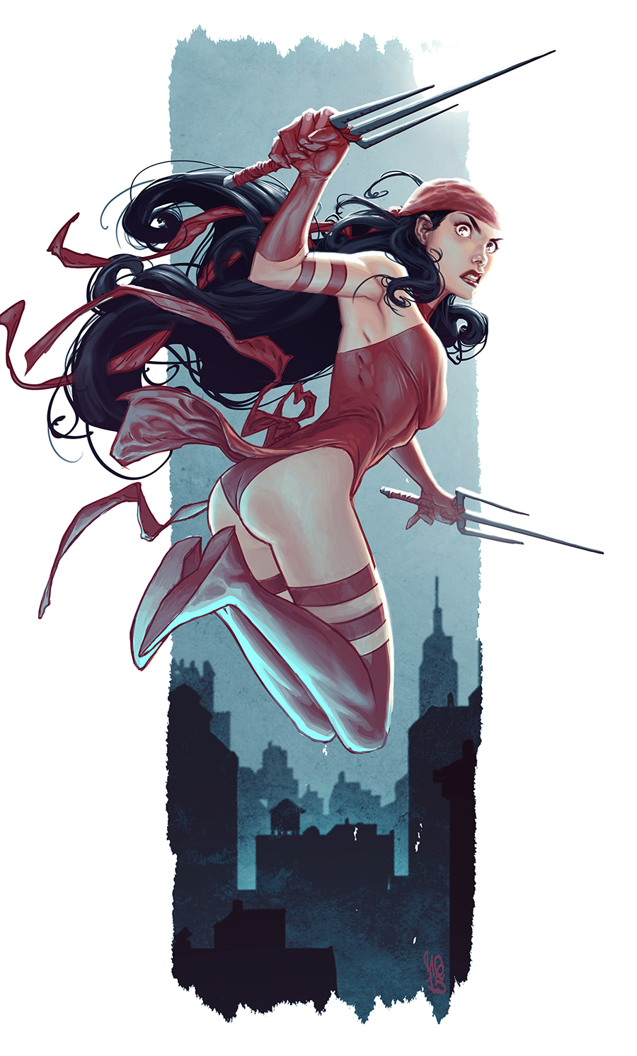 Fascinating Fanart: Elektra