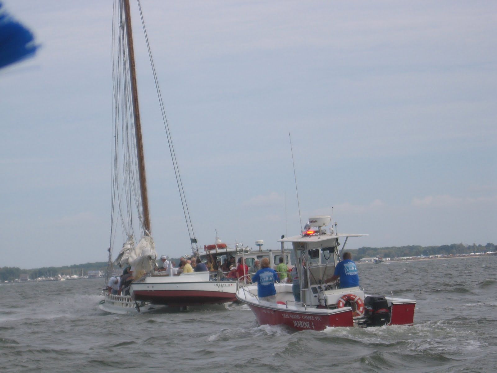 Tangier Sound Fishing Deal Island, Labor Day Weekend Part II Sinking