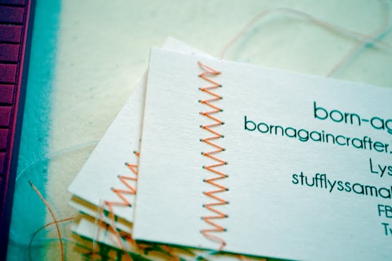 lyssa beth handmade business cards