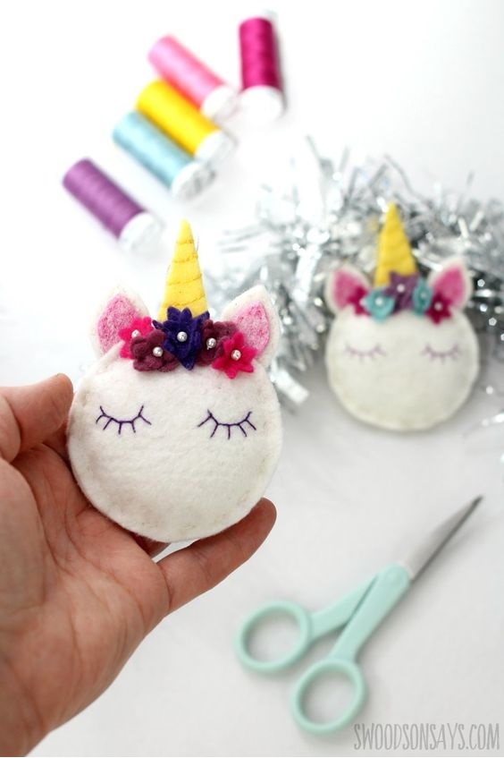 How To Make Unicorn Ornaments How To Make Unicorn Ornaments