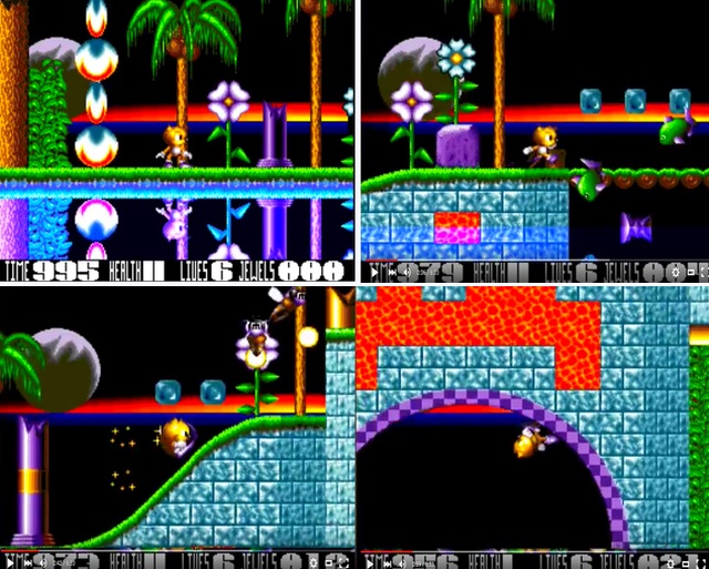 Indie Retro News Blaze A Sonic the Hedgehog inspired Amiga game you