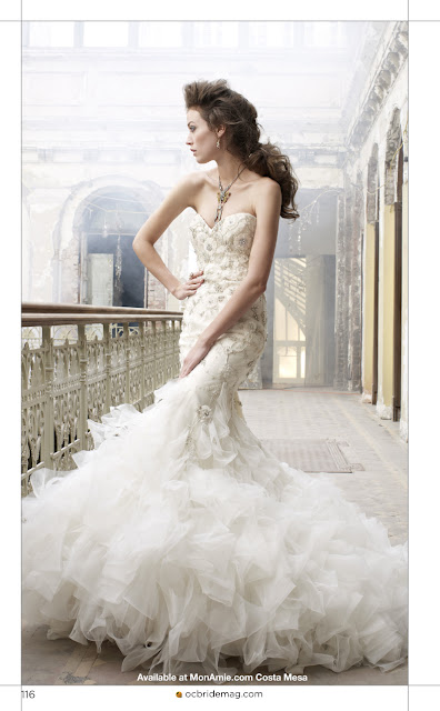 Wedding Dresses By Mon Amie Orange County Bride Magazine Check Out Mon Amie Costa Mesa To Try On One Of These Amazing Gowns More Info And Links Below Maybe You Are Looking At Your Dream Dress Now We Hope So