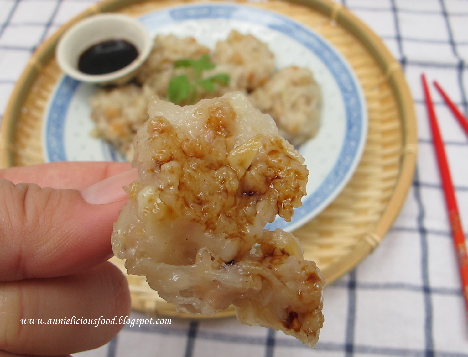 Annielicious Food Hakka White Radish Meatballs (客家清蒸萝卜丸)