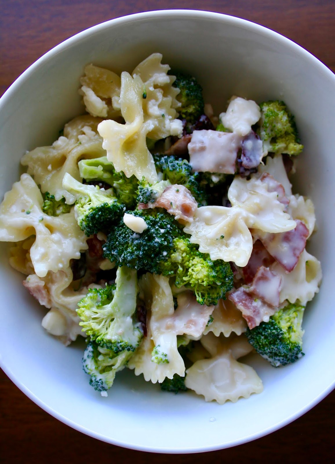 Fresh Broccoli Pasta Salad
