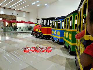 IOI City Mall Putrajaya |  Layan anak naik keretapi dan makan di Pancake House