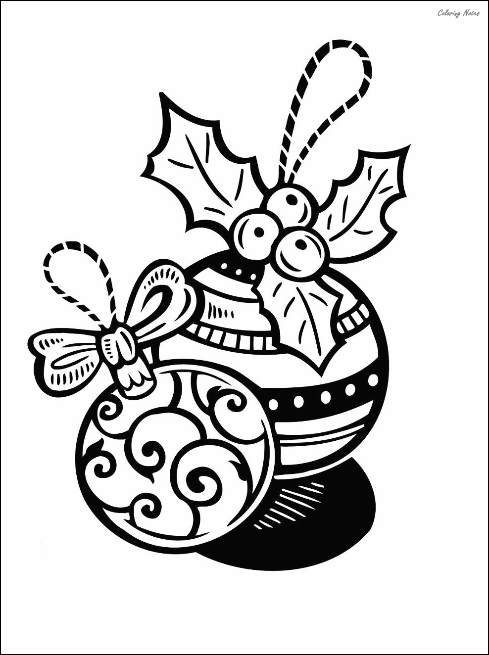 30 Best Christmas Ornaments Coloring Pages Free Printable COLORING PAGES FOR KIDS FREE PRINTABLE