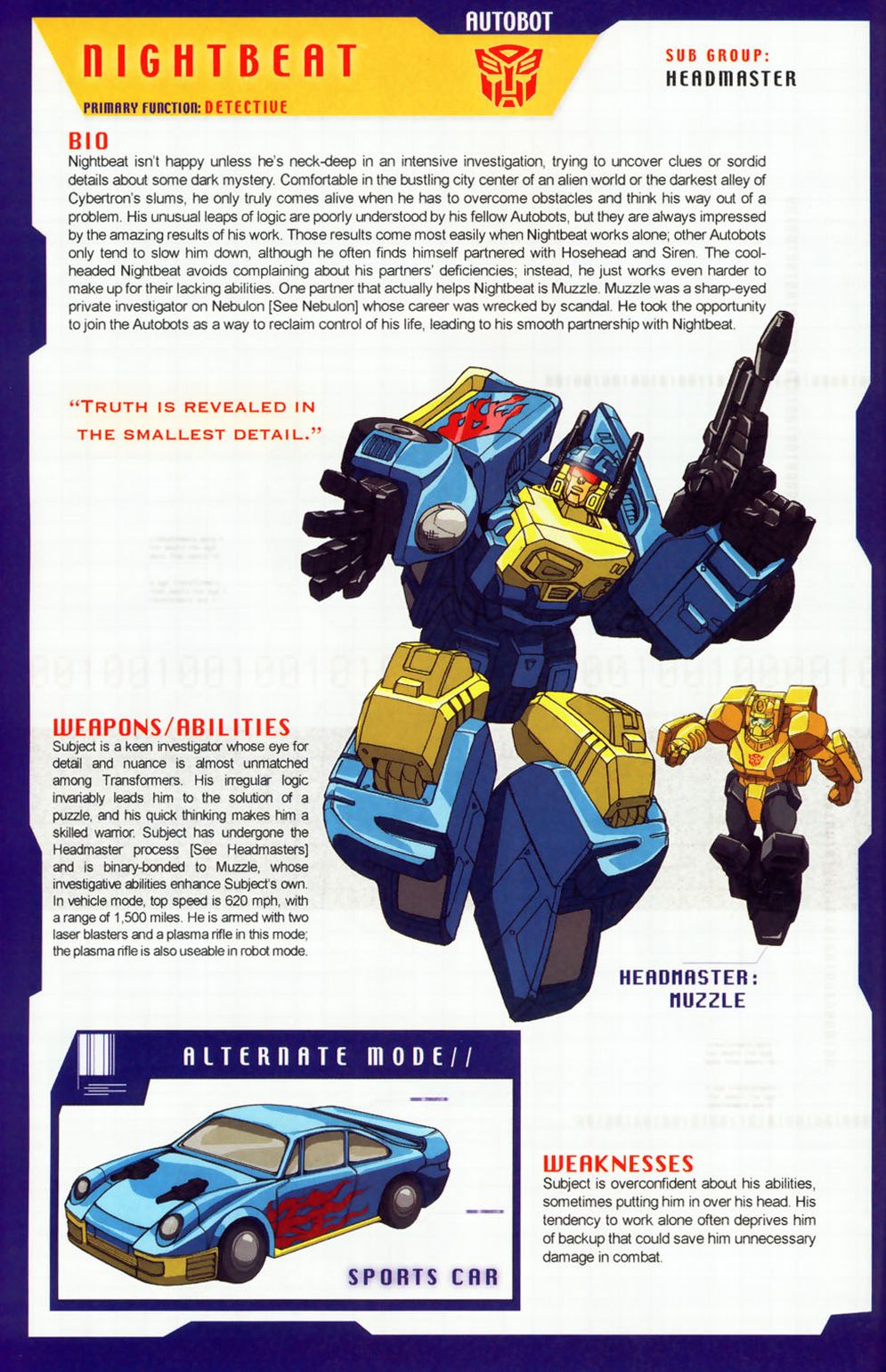 Transformer of the Day: Nightbeat