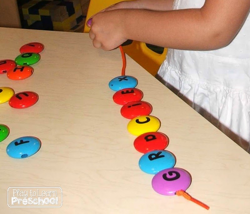 Play to Learn Preschool: Spelling our Names