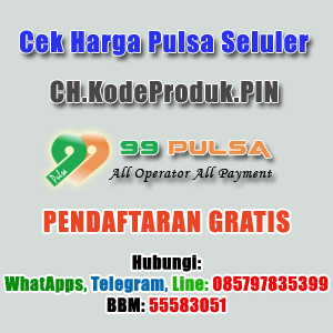 Daftar Harga Pulsa Seluler 99 Pulsa