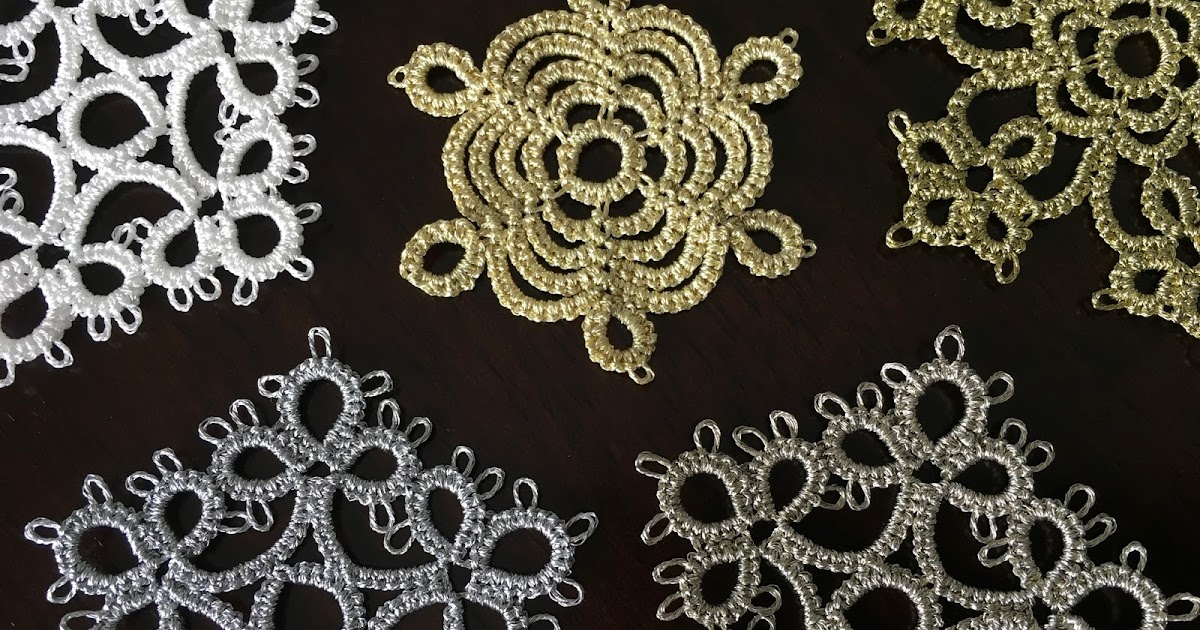 Tatting by the Bay Liz Metallic samples