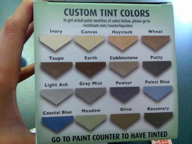 Rustoleum Countertop Transformations Colors Insured By Laura