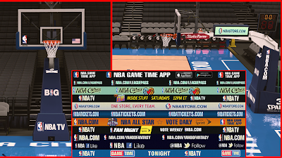 NBA 2K14 OKC Thunder Court Mod