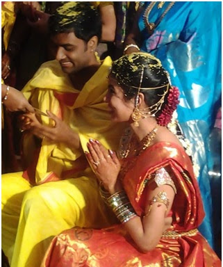 Hemachandra and Sravana Bhargavi  wedding photo000020