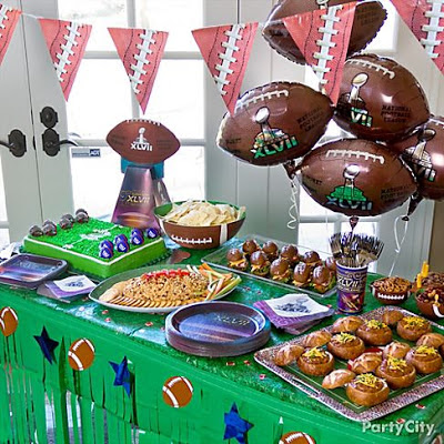 Vesna's Party Blog: Super Bowl Party Decorating Tips